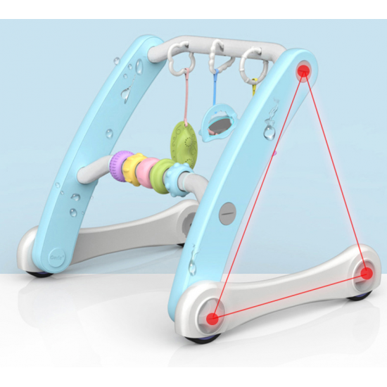 67IPET Baby walkers Pull Wagon for Kid sit to Stand Learning Walker 2-in-1 Activity Push Walker for Infant/Child