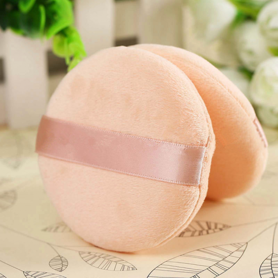 7 code 10pcs Professional Round Shape Facial Face Body Powder Foundation Puff Portable Soft Cosmetic Puff Makeup Foundation Sponge Lot