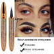 7 code Magic Lashes Self-adhesive Liquid Eyeliner Pen Glue-free Magnetic-free Makeup Eyelashes Tools Waterproof Eye Liner Pencil