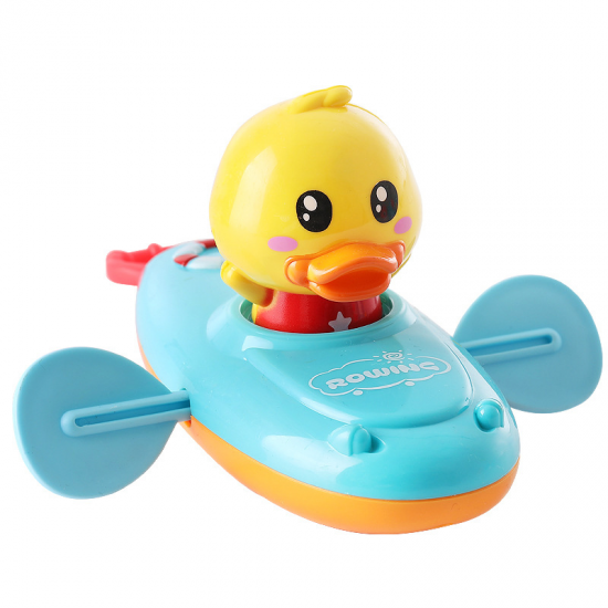 A XINAO TOYS 1PCS Cartoon Toy boats  Animal Pull Duck Classic Baby Water Toy Infant Early Education Bathroom Beach Toys for Children