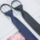 AMBRIDAL Men's Solid Color Tie 2.5 inch Slim Neckties