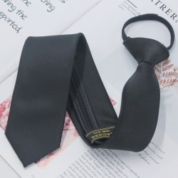 AMBRIDAL Men's Solid Color Tie 2.5 inch Slim Neckties