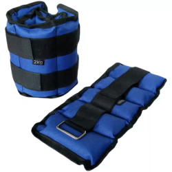 Aniso Set of 2 Customizable Anklet Weights: Perfect for Dual Wrist & Ankle Fitness Training