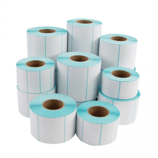 Aoder Shipping Label stickers barcode Stickers Blank Paper label for Zebra Paper Adhesive Sticker Supermarket Blank sticker